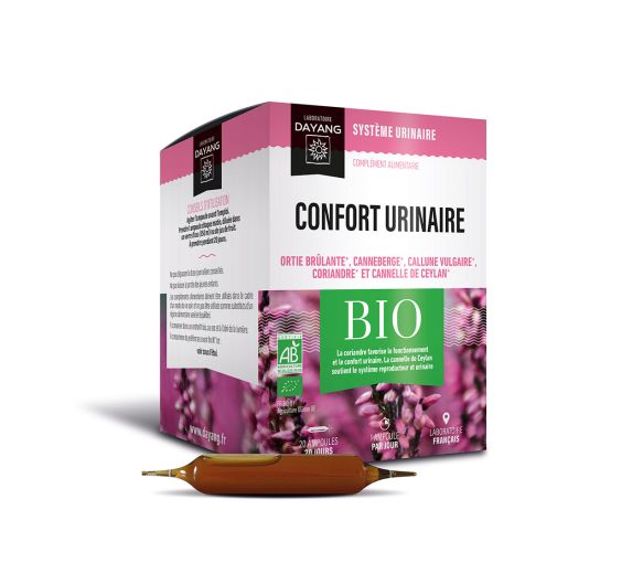 Confort urinaire Bio Dayang - boîte de 20 ampoules