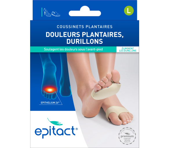 Coussinets plantaires L Epitact - 1 paire