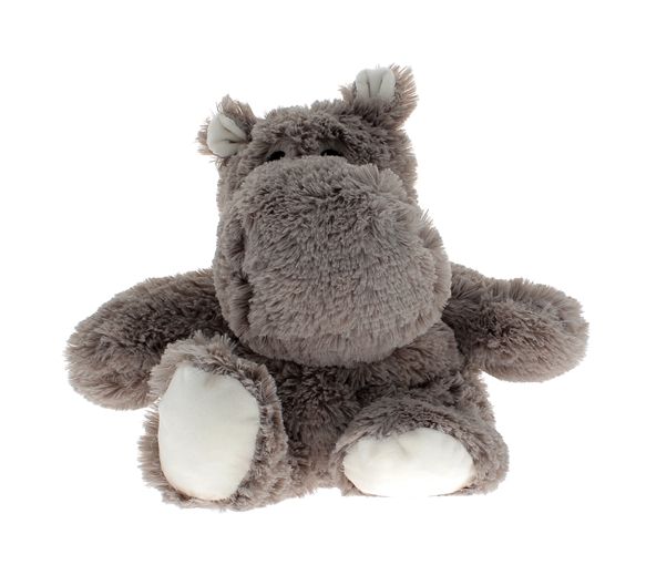 Cozy peluche bouillotte Hippopotame Soframar - 1 peluche de 30 cm
