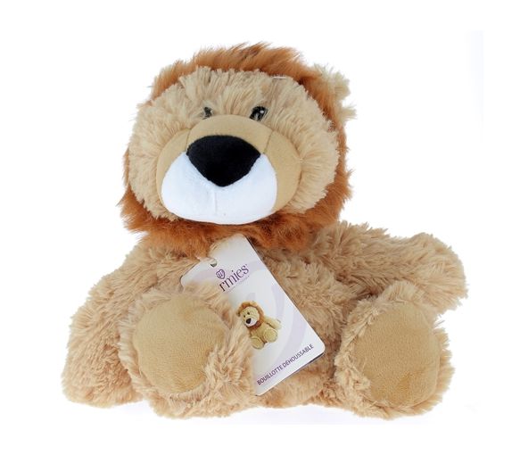Cozy peluche bouillotte Lion Soframar - 1 peluche de 30 cm