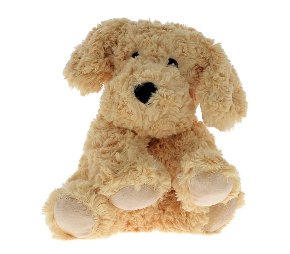 Cozy peluche bouillotte chien Soframar - 1 peluche de 27 cm
