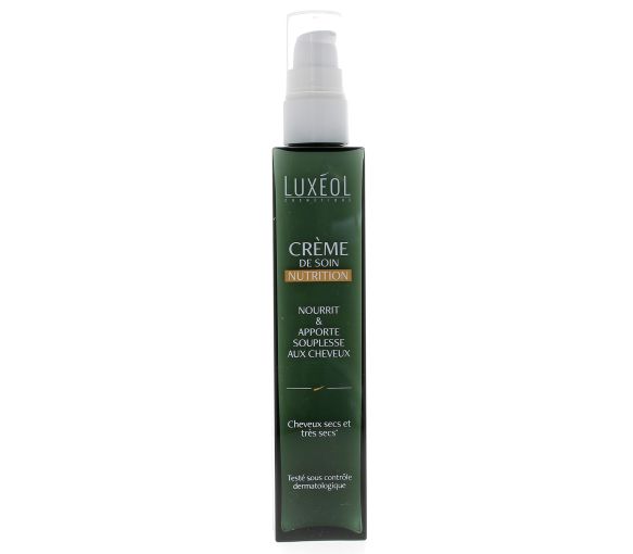 Crème de soin nutrition Luxéol - flacon-pompe de 100ml - image 1