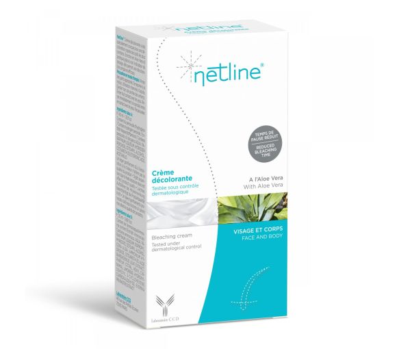 Crème décolorante Netline - 2 tubes 40 + 20 ml