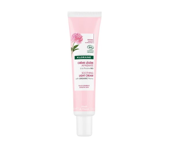 Crème légère apaisante à la pivoine bio Klorane - tube de 40ml - image 1