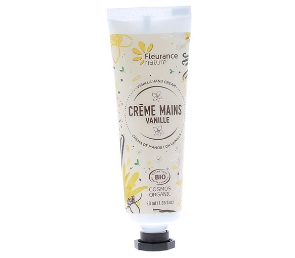Crème mains vanille bio Fleurance nature - tube de 30 ml - image 1