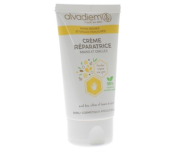 Crème réparatrice mains et ongles Alvadiem - tube de 50 ml - image 1