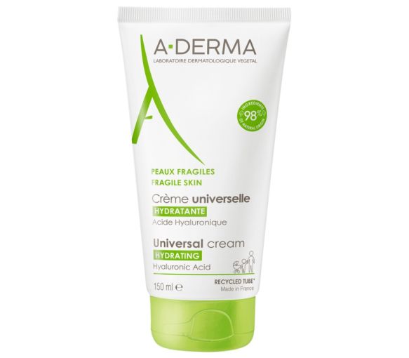 Crème universelle hydratante A-Derma - tube de 150 ml - image 1
