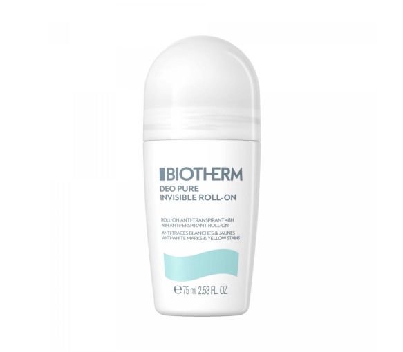 Deo Pure Invisible anti-transpirant Biotherm - roll-on de 75ml - image 1