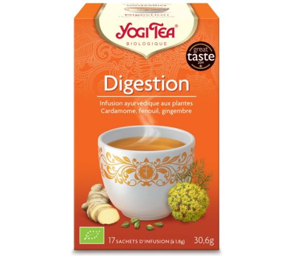 Digestion BIO Yogi Tea - boite de 17 sachets