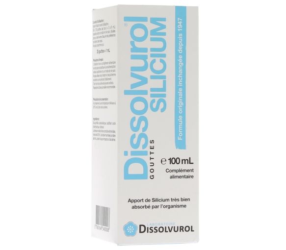 Dissolvurol Silicium 0.25% solution buvable en gouttes - flacon de 100 ml - image 1