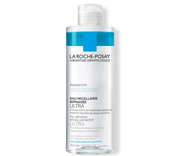 Eau micellaire biphasée ultra La Roche-Posay - flacon de 400 ml - image 1