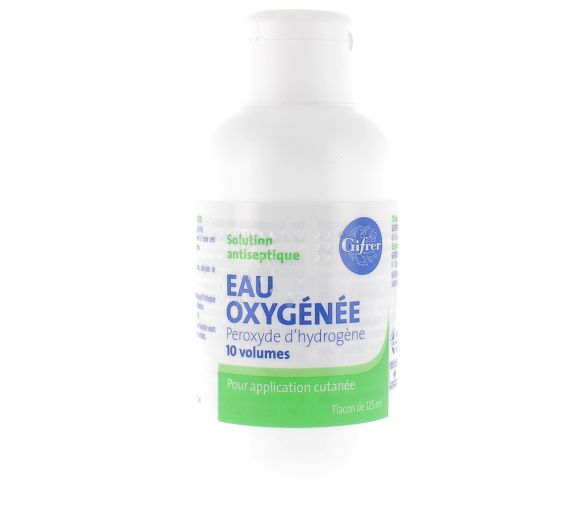 Eau oxygénée 10 volumes Gifrer - Flacon de 125 ml