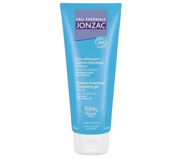 Gel nettoyant dermo-fraîcheur Eau thermale Jonzac - tube de 200 ml
