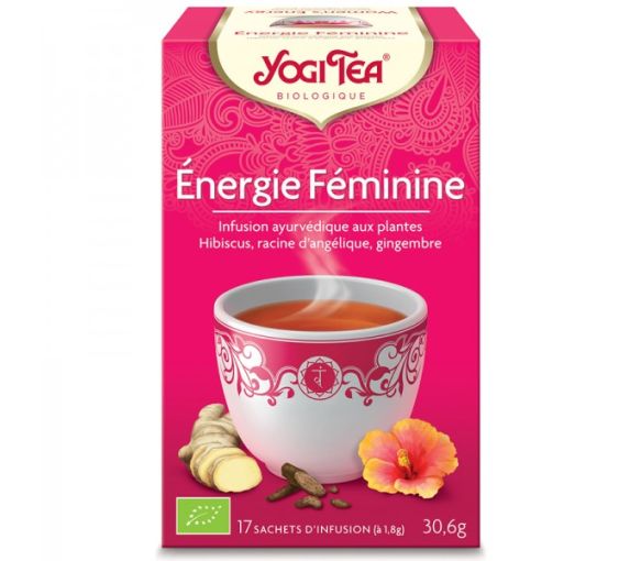 Energie féminine BIO Yogi Tea - boite de 17 sachets