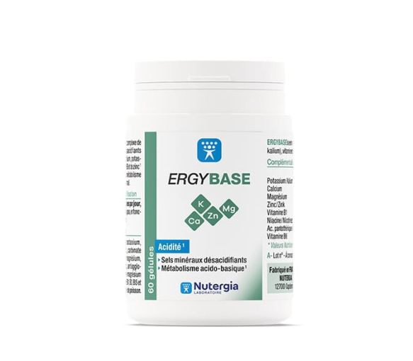 Ergybase Nutergia - 60 gélules