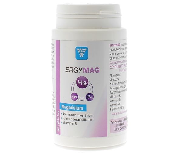 Ergymag Magnésium Nutergia - boîte de 90 gélules
