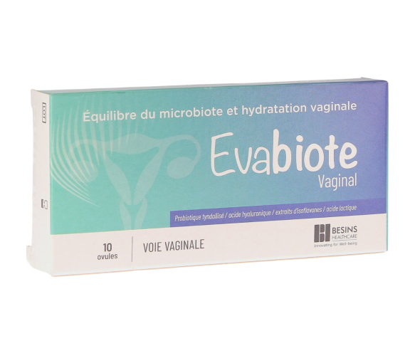 Evabiote vaginal Besins Healthcare - boite de 10 ovules - image 1