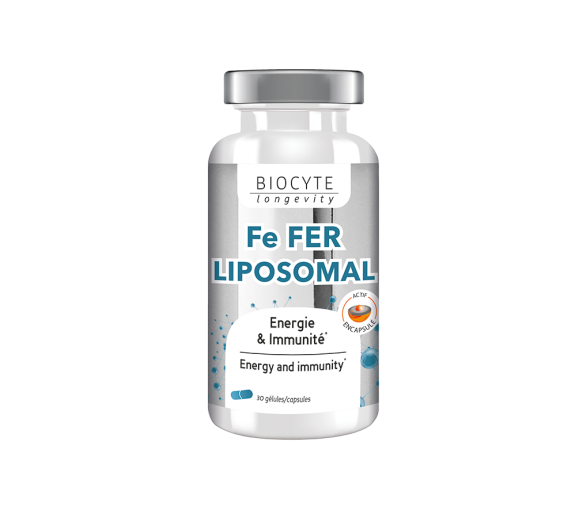 Fer FE Biocyte - boite de 30 gélules micro-encapsulés