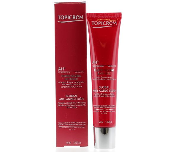 Fluide global anti-âge AH3 Topicrem - tube de 40 ml - image 1