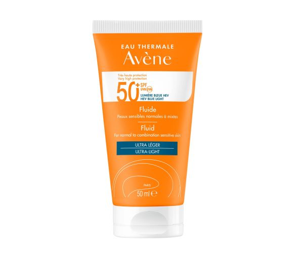 Fluide solaire SPF 50+ très haute protection Avène - tube de 50 ml - image 1