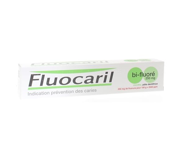 Fluocaril bi-fluoré 250 mg menthe pâte dentifrice - tube de 75 ml