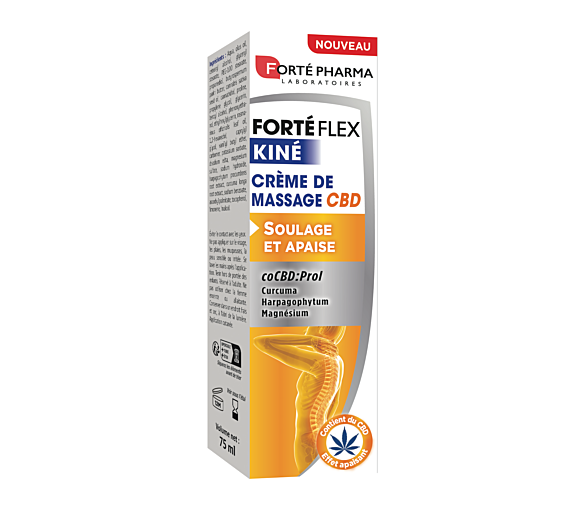 Forté flex kiné crème de massage CBD Forté Pharma - tube de 75ml - image 1