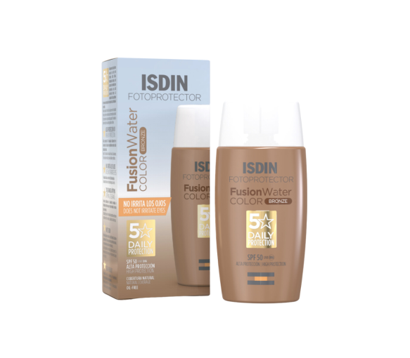 Fusion water color bronze SPF 50 Fotoprotector Isdin - flacon de 50 ml - image 1