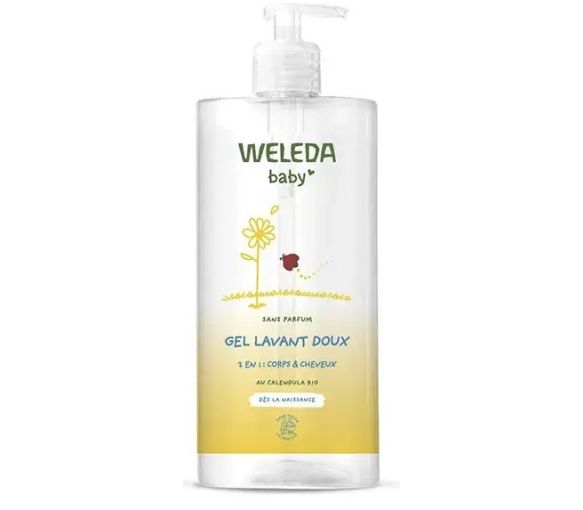 Gel lavant doux baby Weleda - image 2