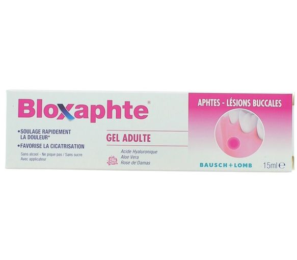 Gel buccal adulte Bloxaphte - tube de de 15 ml