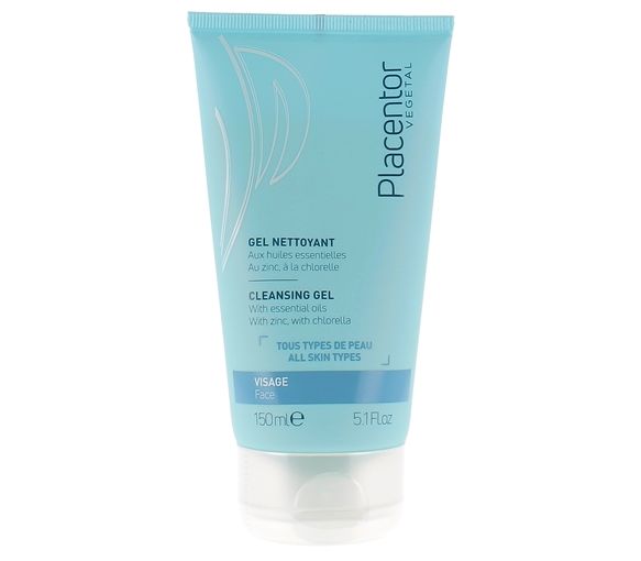 Gel nettoyant aux huiles essentielles Placentor - tube de 150 ml