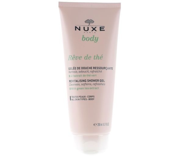 Rêve de thé Gelée de douche ressourçante Nuxe - tube de 200 ml - image 1