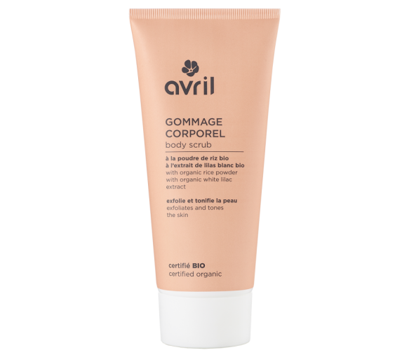 Gommage corporel bio Avril - tube de 200 ml