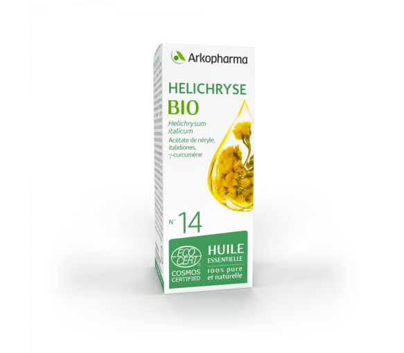 Huile essentielle Helichryse bio n°14 Arkopharma - flacon de 5 ml
