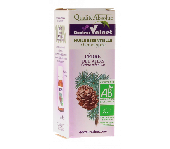 Huile essentielle Cèdre de l'atlas Bio Dr Valnet - 10 ml - image 1