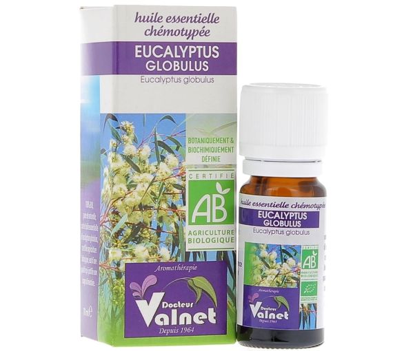 Huile essentielle Eucalyptus globulus Bio Dr Valnet - 10 ml