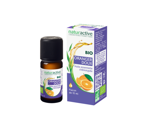 Huile essentielle Oranger doux bio Naturactive - flacon de 10 ml