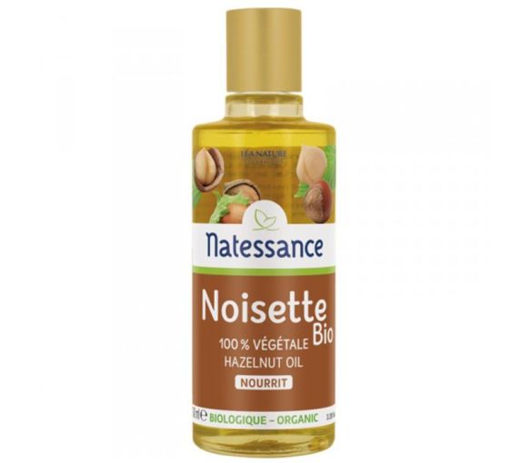 Huile de noisette bio Natessance - flacon de 100 ml