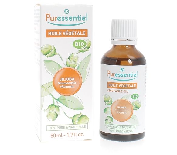 Huile végétale bio de Jojoba Puressentiel - flacon de 50 ml
