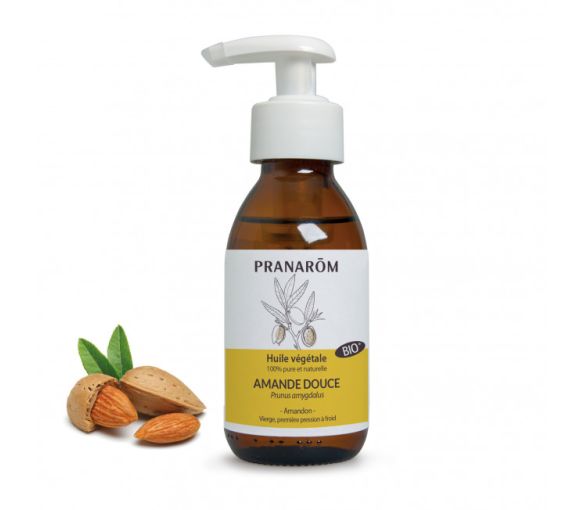 Huile végétale d'amande douce bio Pranarôm - flacon de 100 ml
