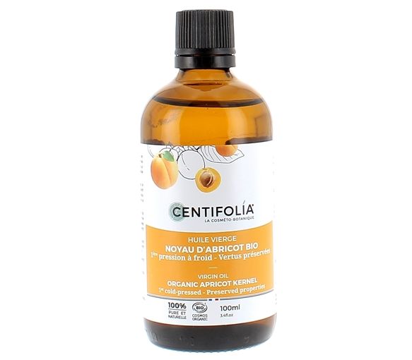 Huile vierge de noyau d'abricot bio Centifolia - flacon de 100 ml