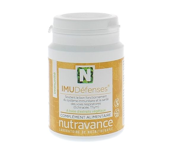 IMUDéfenses Nutravance - boîte de 60 gélules