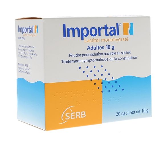 Importal 10g poudre pour solution buvable en sachet - boîte de 20 sachets