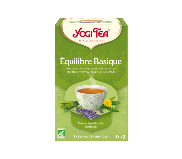 Infusion Équilibre Basique Yogi Tea - boite de 17 sachets