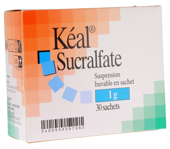 Kéal Sucralfate 1g suspension buvable - boîte de 30 sachets - image 1
