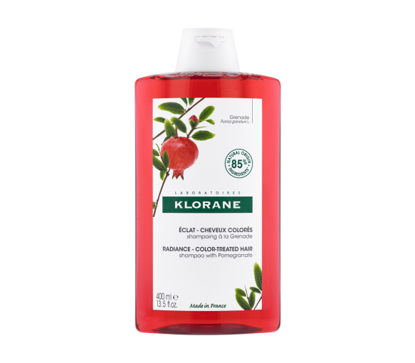 Shampooing à la grenade éclat cheveux colorés Klorane - flacon de 400 ml - image 1