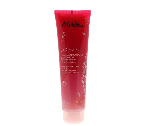 L'Or Rose Gommage silhouette aux baies roses bio Melvita - tube de 150 ml - image 1