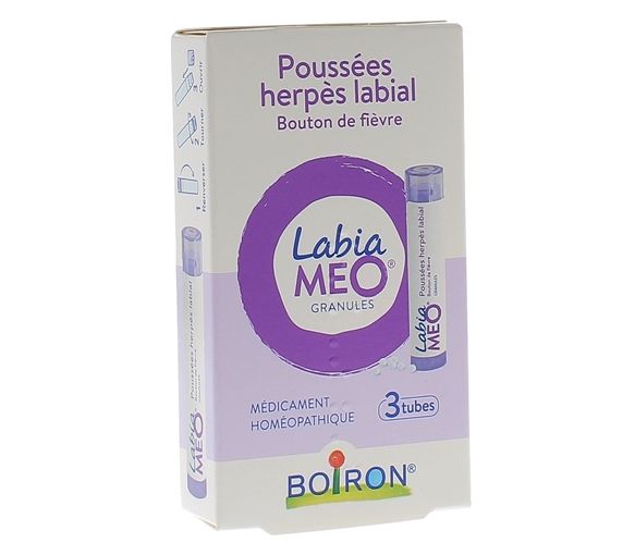 Labiameo Boiron – granules, 3 tubes de 4 g