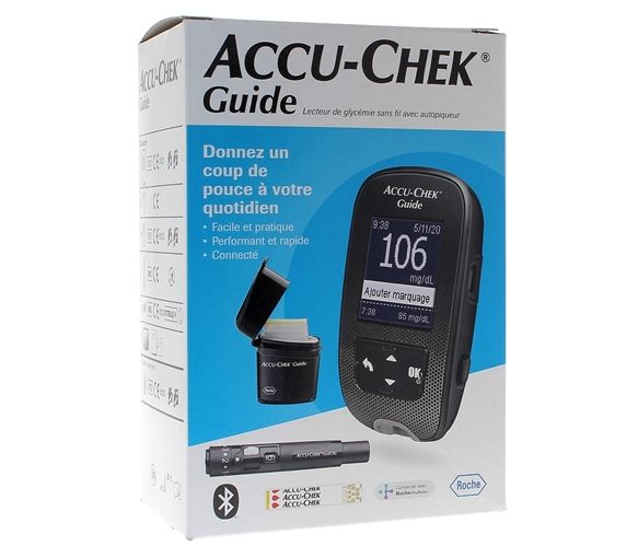 Lecteur de glycémie Accu-Chek Guide