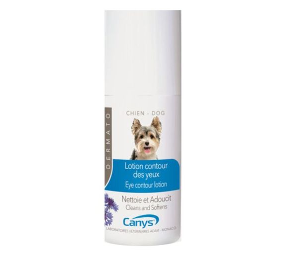 Lotion contour des yeux chien Canys - flacon de 75ml