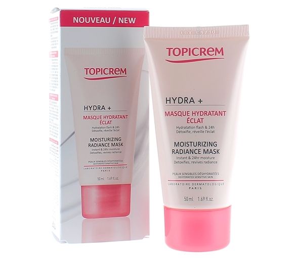 HYDRA+ Masque hydratant éclat Topicrem - tube de 50 ml - image 1
